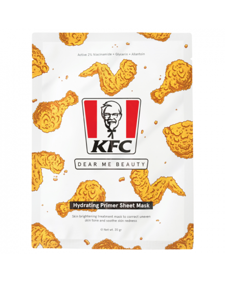 Dear Me Beauty x KFC Hydrating Primer Sheet Mask