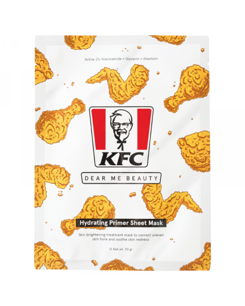 Dear Me Beauty x KFC Hydrating Primer Sheet Mask