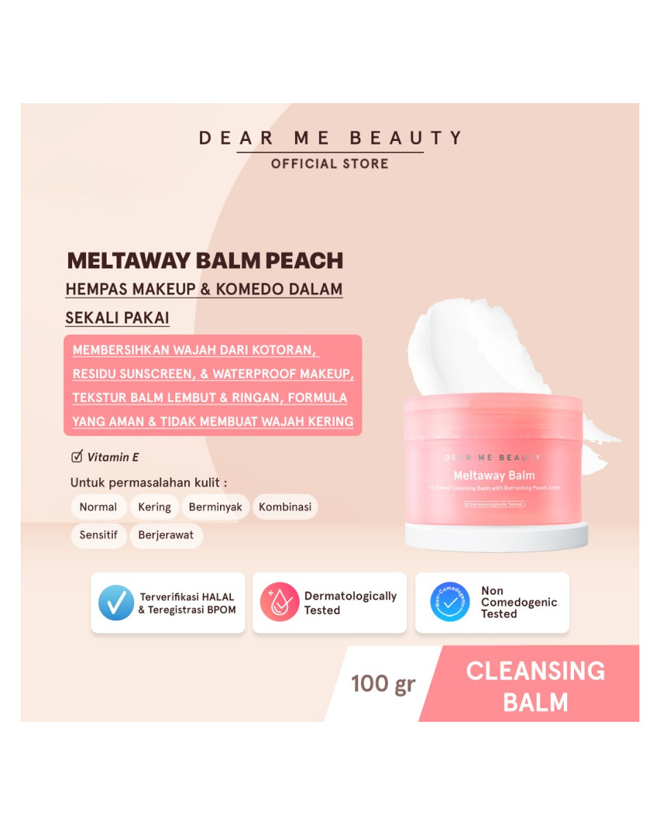 CLEANSING BALM MELTAWAY BALM PEACH