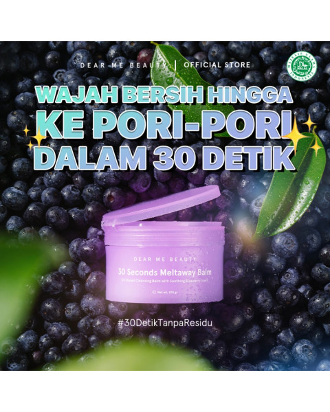 CLEANSING BALM - MELTAWAY BALM BLUEBERRY (HYALURONIC ACID)