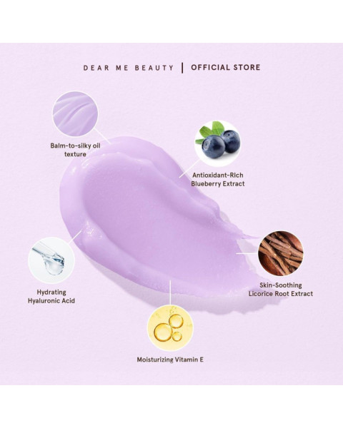 CLEANSING BALM - MELTAWAY BALM BLUEBERRY (HYALURONIC ACID)