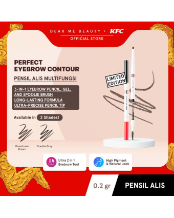 Dear Me Beauty X KFC Perfect Eyebrow Contour - Downtown Brown