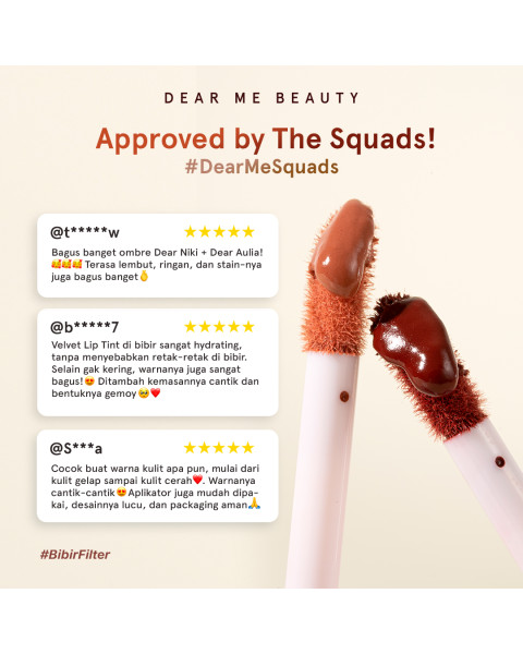 Dear Me Beauty - Velvet Lip Tint