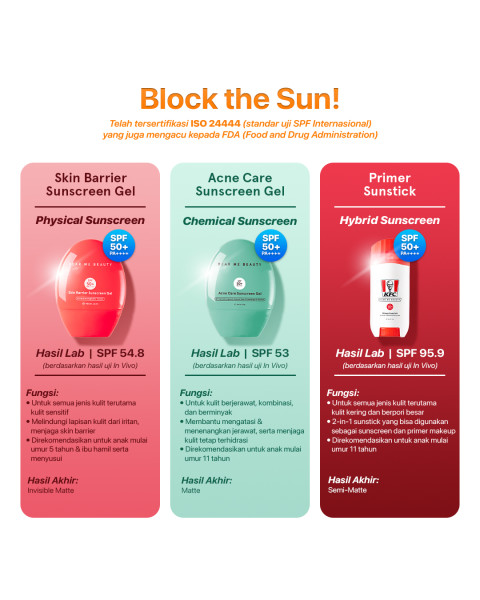 Acne Care Sunscreen Gel 35gr