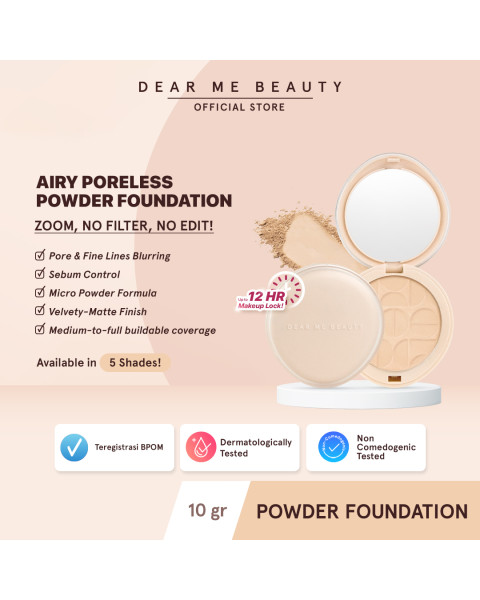 DEAR ME BEAUTY AIRY PORELESS POWDER FOUNDATION