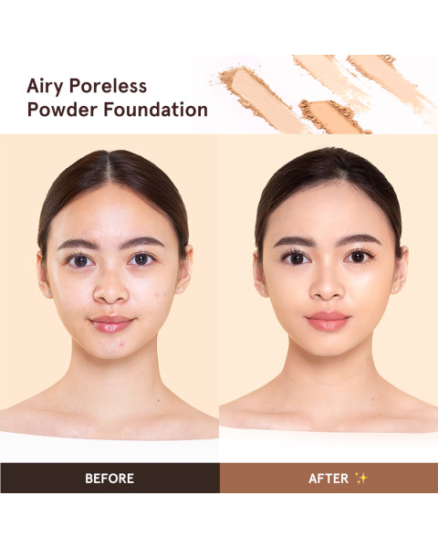 DEAR ME BEAUTY AIRY PORELESS POWDER FOUNDATION