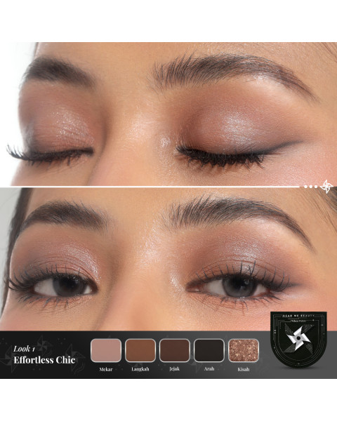 DEAR ME BEAUTY x Wilsen Willim - Garis Waktu Face Palette