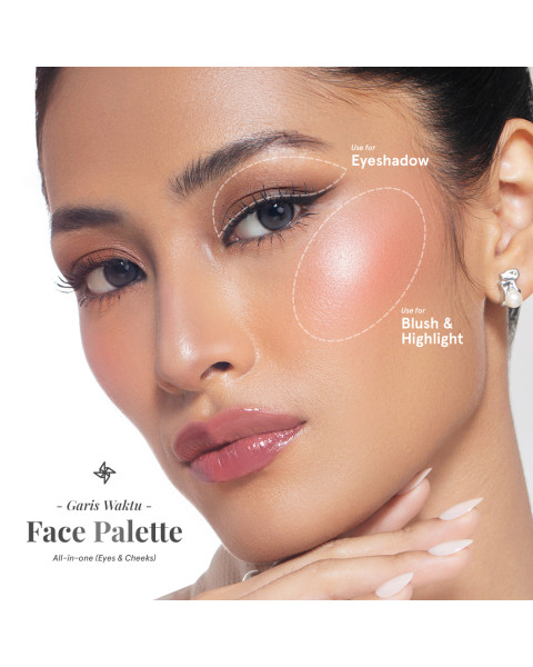 DEAR ME BEAUTY x Wilsen Willim - Garis Waktu Face Palette