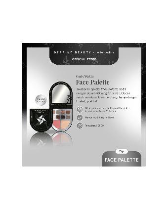 DEAR ME BEAUTY x Wilsen Willim - Garis Waktu Face Palette